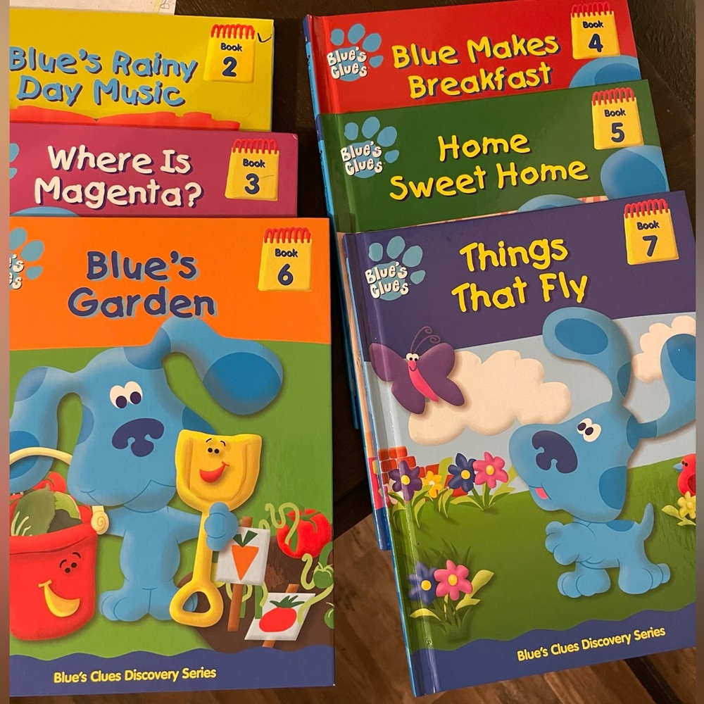 Blues clues discovery series book lot of 16